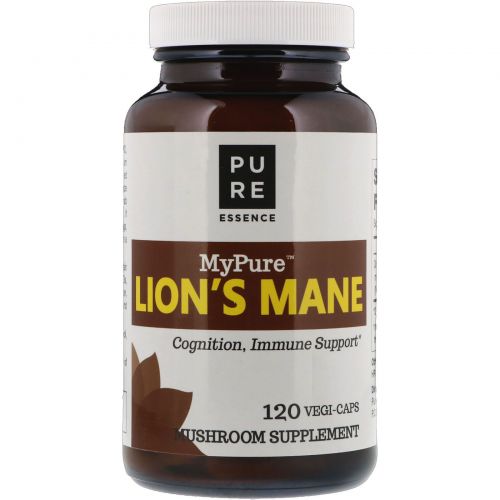 Pure Essence, MyPure, Lion's Mane, 120 Vegi-Caps