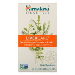 Himalaya Herbal Healthcare, Поддержка печени, 90 капсул в растительной оболочке