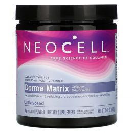 Neocell, Derma Matrix, коллагеновый комплекс для кожи 183 г (6,46 унц.)