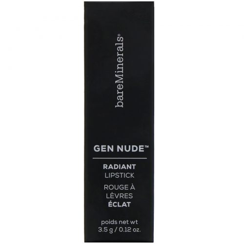 bareMinerals, Gen Nude, Radiant Lipstick, Tutu, 0.12 oz (3.5 g)