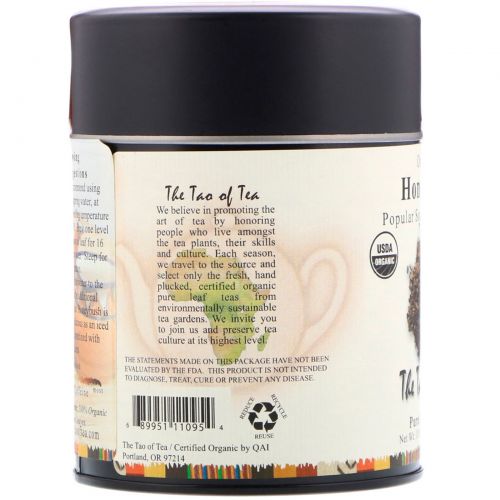 The Tao of Tea, Органический чай ханибуш, 4,0 унции (115 гр)