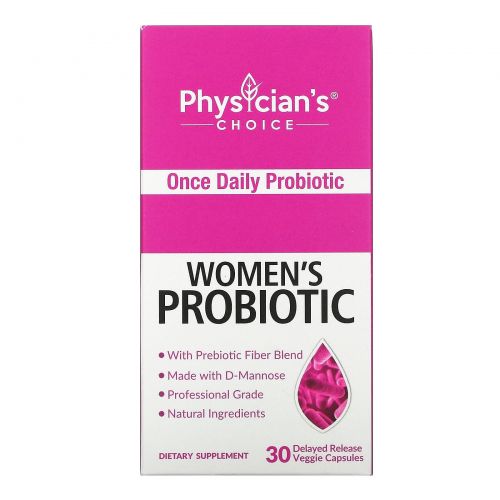 Physician's Choice, Women's Probiotic 50 Billion, 30 Vegetarian Capsules