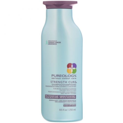 Pureology, Serious Colour Care, Strength Cure, укрепляющий шампунь, 250 мл