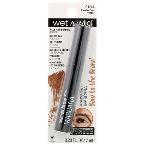 Wet n Wild, Тушь для бровей Blonder Over Yonder серии Ultimate Brow, 7 мл