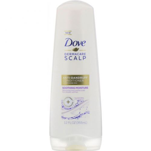 Dove, Dermacare Scalp, Anti-Dandruff Conditioner, Soothing Moisture, 12 fl oz (355 ml)