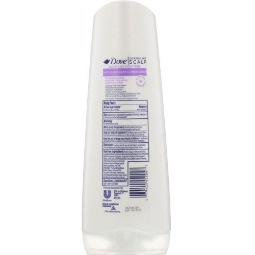 Dove, Dermacare Scalp, Anti-Dandruff Conditioner, Soothing Moisture, 12 fl oz (355 ml)