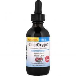 Herbs Etc., ChlorOxygen, концентрат хлорофилла, без спирта, 2 ж. унц. (59 мл)