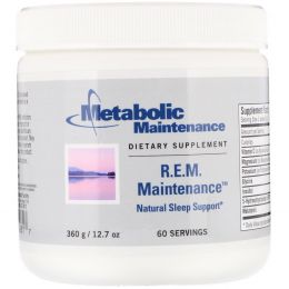 Metabolic Maintenance, R.E.M. Maintenance, Natural Sleep Support, 12.7 oz (360 g)