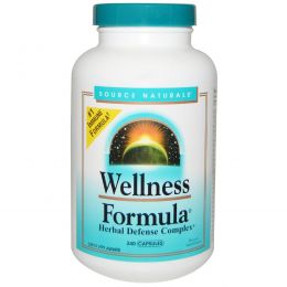 Source Naturals, Wellness Formula, защитный комплекс трав, 240 капсул