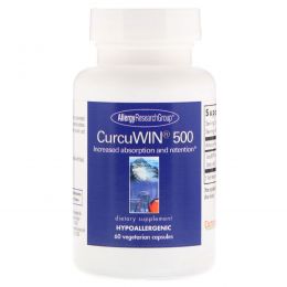 Allergy Research Group, CurcuWin 500, 60 Vegetarian Capsules