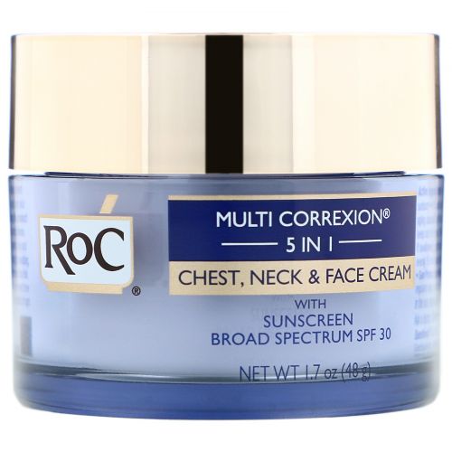 RoC, Multi Correxion 5 в 1, крем для лица, шеи и зоны декольте, 1,7 унц. (48 г)