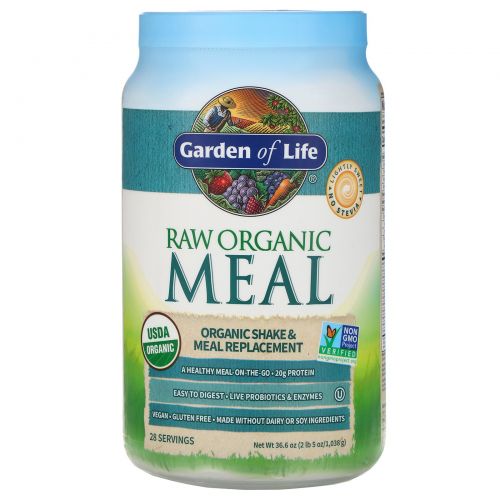 Garden of Life, Raw Organic Meal, Organic Shake & Meal Replacement, 32 oz (908 g)