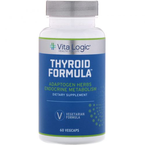 Vita Logic, Thyroid Formula, 60 Vegcaps