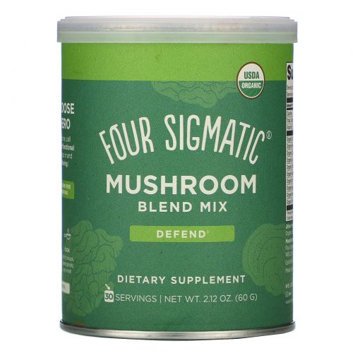 Four Sigmatic, Superfood Blends, 10 Mushroom Blend, 30 Servings, 2.12 oz (60 g)