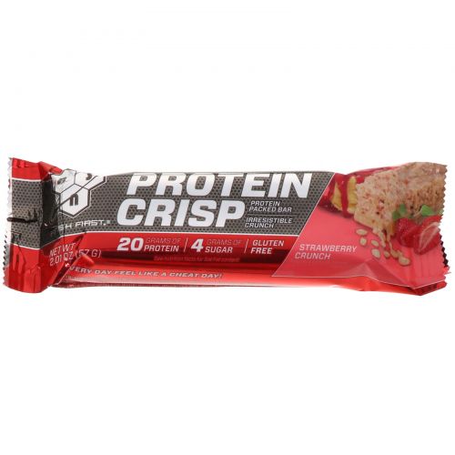 BSN, Protein Crisp, Strawberry Crunch, 12 bars, 2.01 oz (57 g) Each