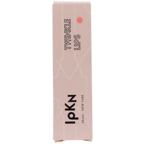 IPKN, Twinkle Lips, Glossy Tint, N5 Glow Coral, .16 oz (4.5 g)