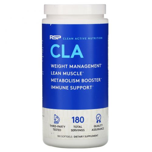 RSP Nutrition, CLA, 180 Softgels