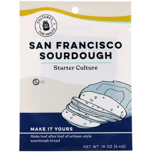 Cultures for Health, San Francisco Sourdough, 1 Packet, .19 oz (5.4 g)