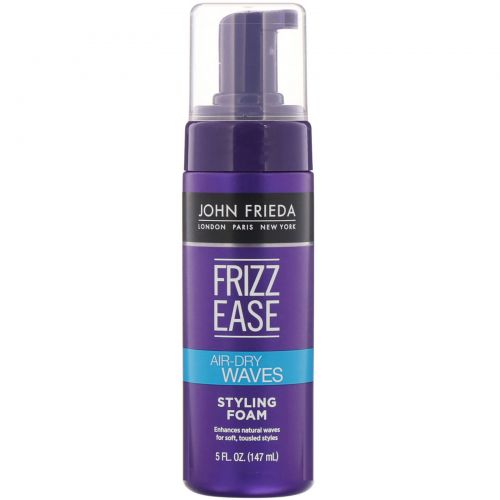 John Frieda, Пена для укладки волос Frizz Ease, Air-Dry Waves, 147 мл