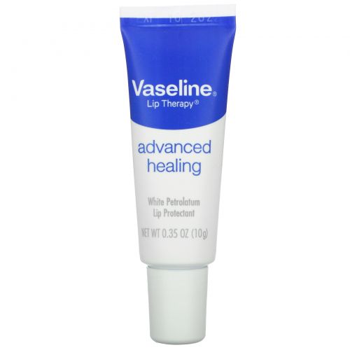 Vaseline, Lip Therapy, Advanced Healing Skin Protectant, 0.35 oz (10 g)