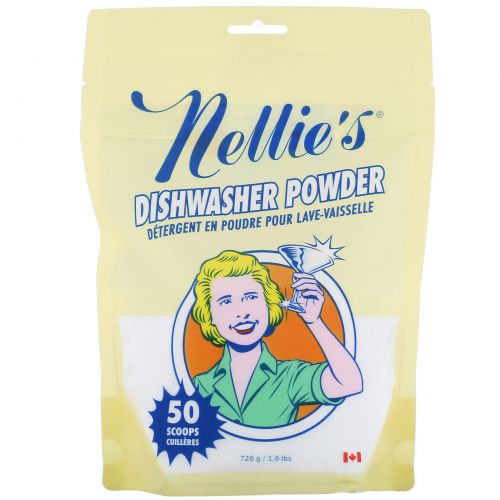 Nellie's, Dishwasher Powder, 1.6 lbs (726 g)