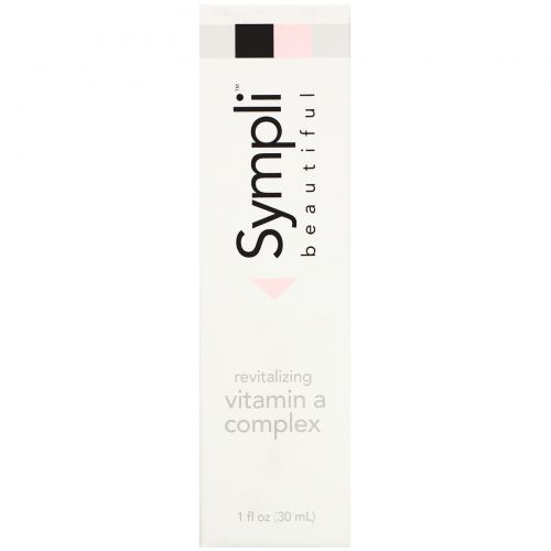 Sympli Beautiful, Восстанавливающий комплекс с витамином A, 30 мл (1 жидк. унция)