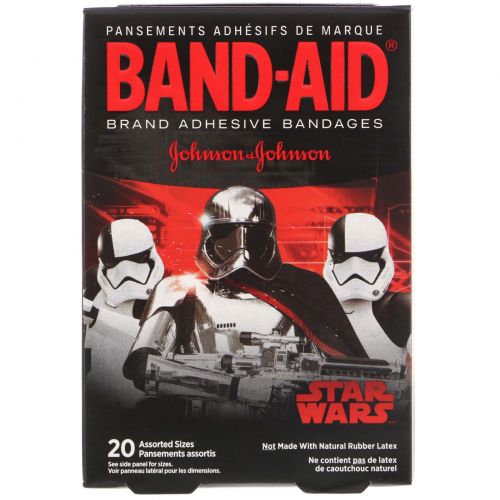 Band Aid, Брендовые лейкопластыри, Звездные войны, 20 различных размеров