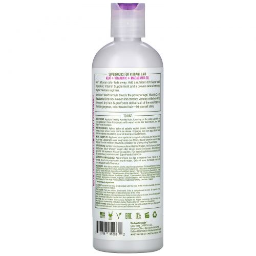 Petal Fresh, Pure, SuperFoods For Hair, Color Shield Conditioner, Acai, Vitamin C & Macadamia Oil, 12 fl oz (355 ml)