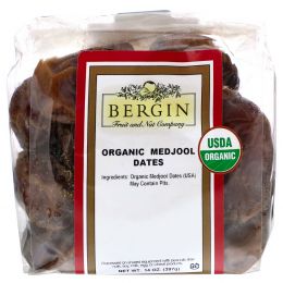 Bergin Fruit and Nut Company, Органические финики меджул, 14 унций (397 г)