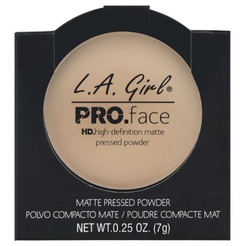 L.A. Girl, Компактная пудра для лица Pro Face HD, матирующая, оттенок Classic Ivory, 7 г