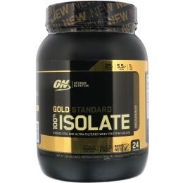 Optimum Nutrition, Gold Standard, 100% Isolate, Chocolate Bliss, 1.64 lb (744 g)