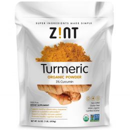 Z!NT, Organic Turmeric Powder, 16 oz (454 g)