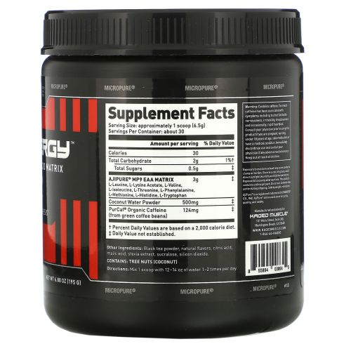 Kaged Muscle, Amino Synergy, Peach Tea, 6.88 oz (195 g)