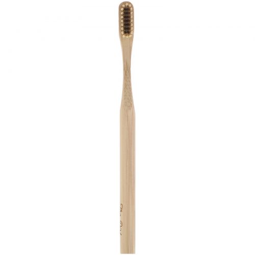 The Dirt, Bamboo Toothbrush with Charcoal Bristles, 1 Toothbrush