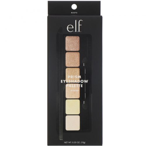 E.L.F., Палитра теней для век Prism Eyeshadow Palette, Naked, 10 г