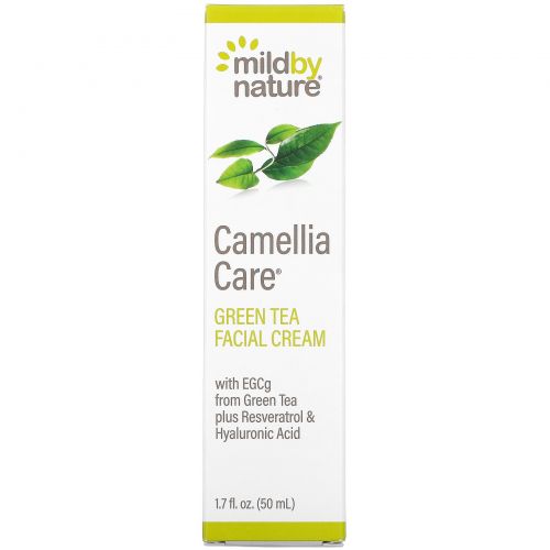 Mild By Nature, Camellia Care, крем для кожи с EGCg из зеленого чая, 50 мл