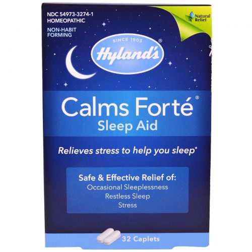 Hyland's, Calms Forte, Помощь Сну, 32 таблетки