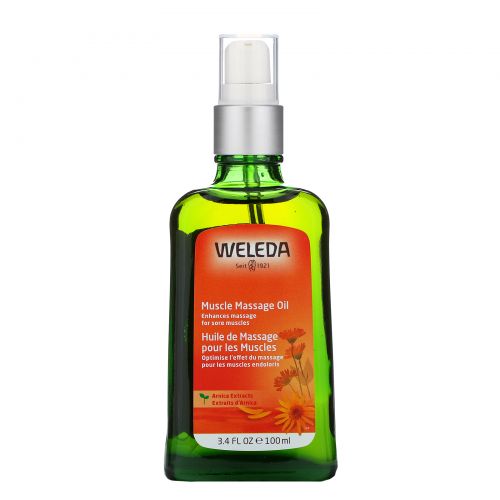 Weleda, Массажное масло Arnica, 100 мл (3.4 жидких унций)