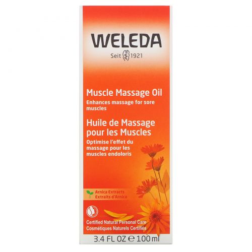 Weleda, Массажное масло Arnica, 100 мл (3.4 жидких унций)