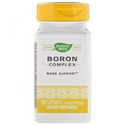 Nature's Way, Комплекс Boron, 3 мг, 100 капсул