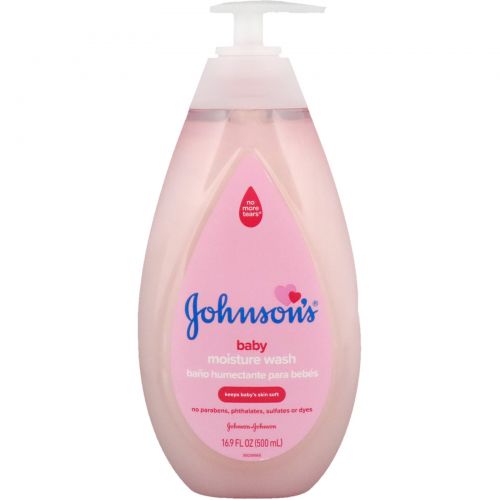 Johnson's, Baby Moisture Wash, 16.9 fl oz (500 ml)