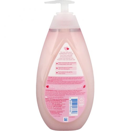 Johnson's, Baby Moisture Wash, 16.9 fl oz (500 ml)