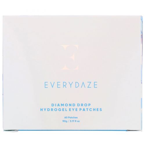 Everydaze, Diamond Drop, Hydrogel Eye Patches, Brightening, 60 Patches, 3.17 fl oz (90 g)