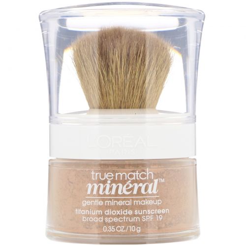 L'Oreal, Минеральная тональная основа True Match Mineral Foundation, оттенок C4-5/465 «Классический бежевый», 10 г