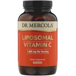 Dr. Mercola, Липосомальный витамин C, 180 капсул