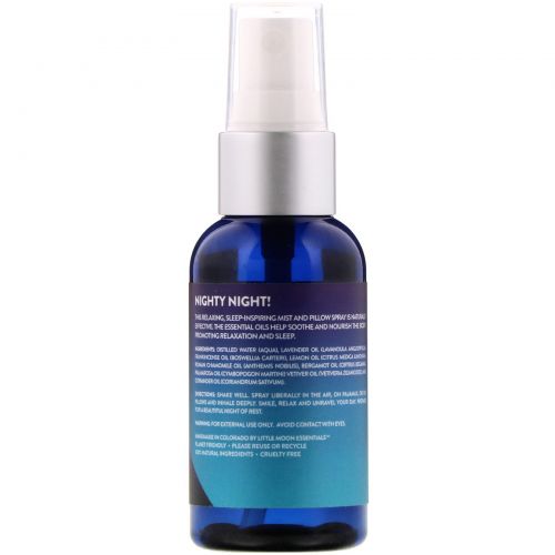 Little Moon Essentials, Sleep Comes Easy, Sleep-Inspiring Mist, 2 fl oz (60 ml)