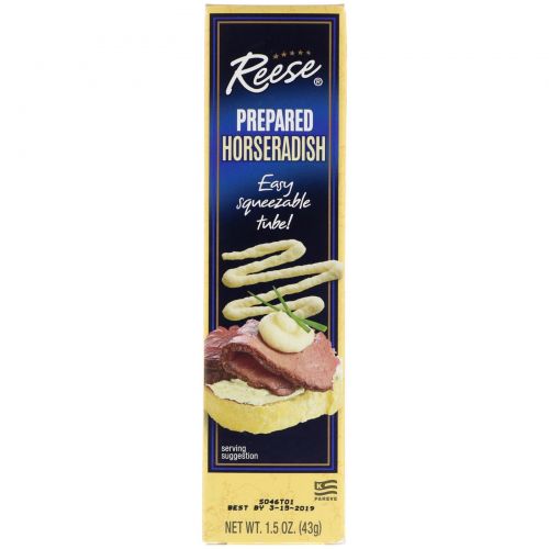 Reese, Prepared Horseradish, 1.5 oz (43 g)