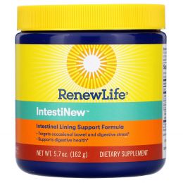 Renew Life, IntestiNew, формула для поддержки слизистой оболочки кишечника, 5.7 унций (162 г)