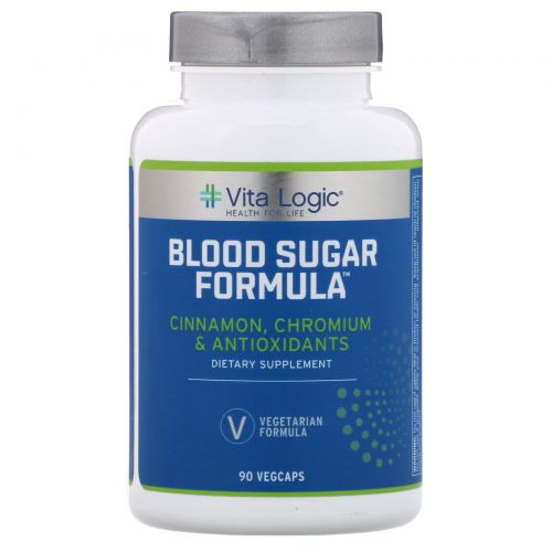 Vita Logic, Blood Sugar Formula, 90 Vegcaps