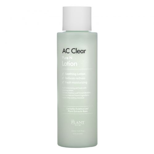 The Plant Base, Лосьон AC Clear, Pure N Lotion, 150 мл (5,07 жидк. унций)